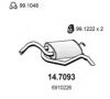 FORD 1076530 End Silencer